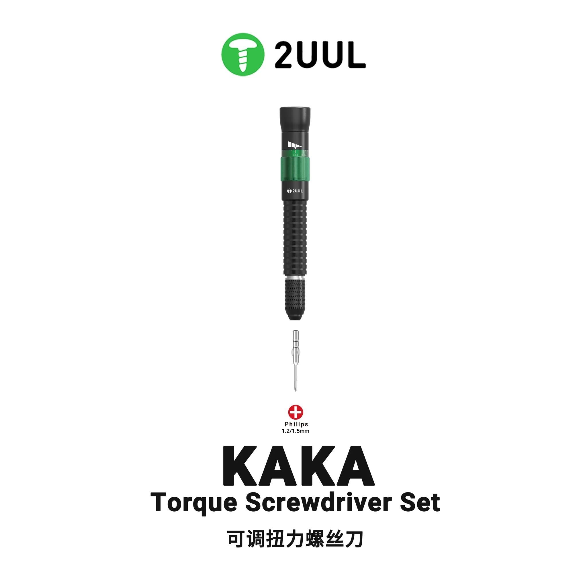 2UUL SD22 KaKa Ayarlanabilir Torklu Manyetik Tornavida (Philips 1.2mm ve 1.5mm)