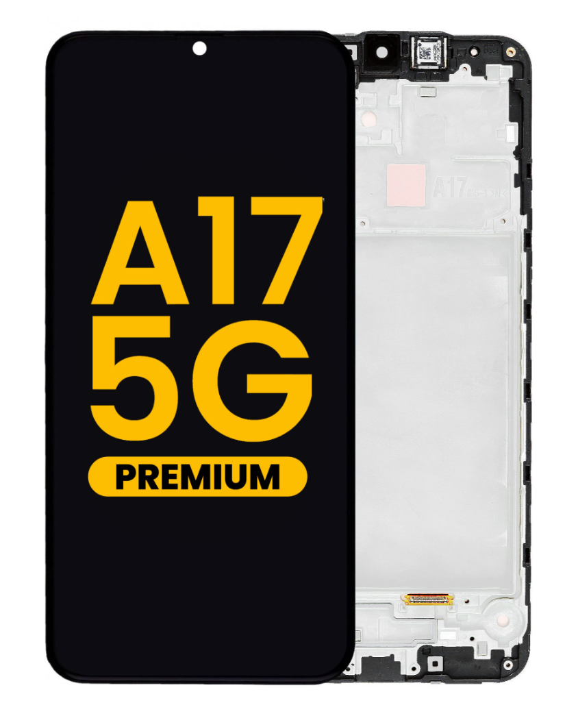 Samsung Galaxy A17 5g A176 Uyumlu Lcd Ekran Dokunmatik Siyah Servis Çıtalı