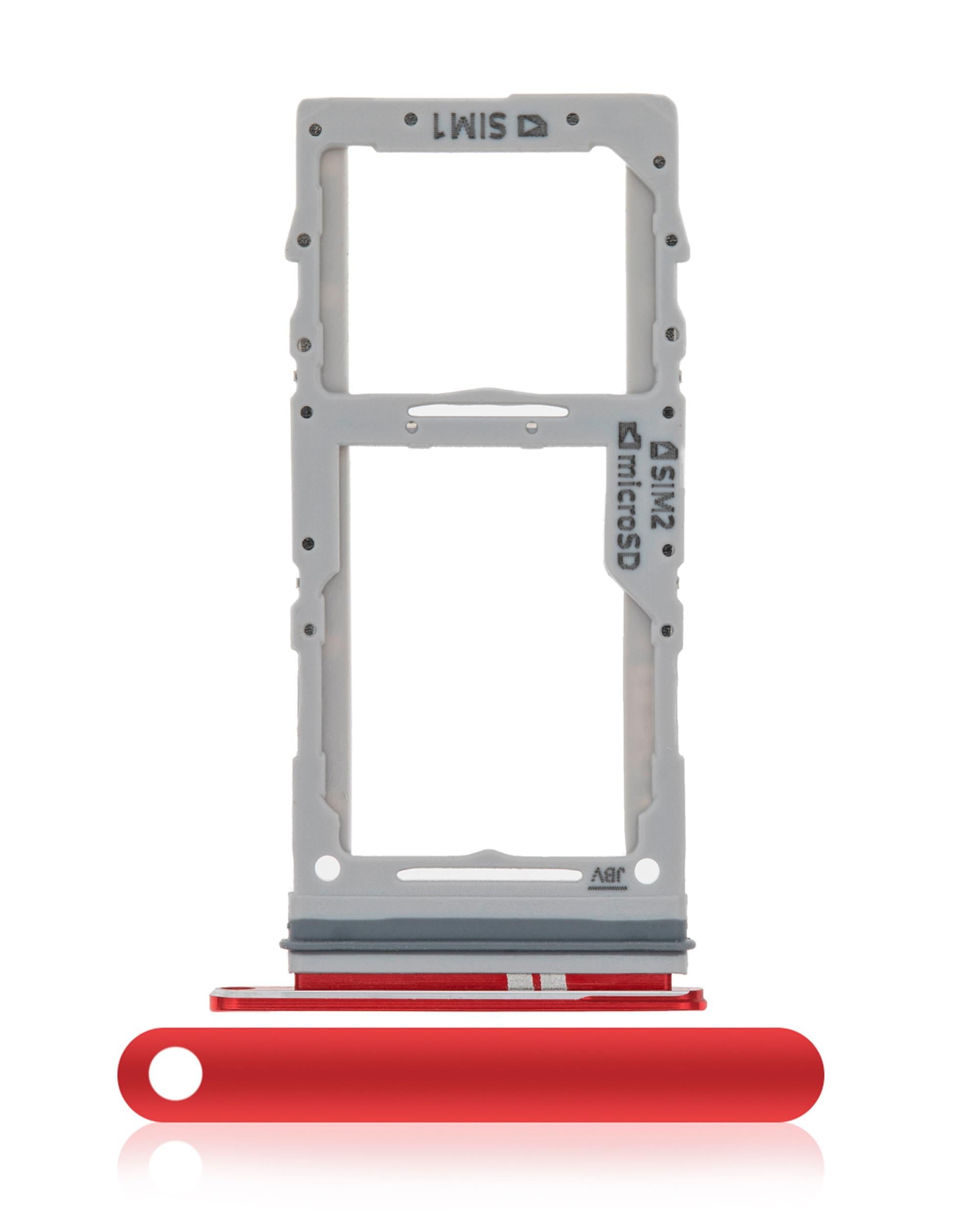 Samsung Galaxy S20 Ultra G988 Uyumlu Sim Kart Tepsisi Kırmızı