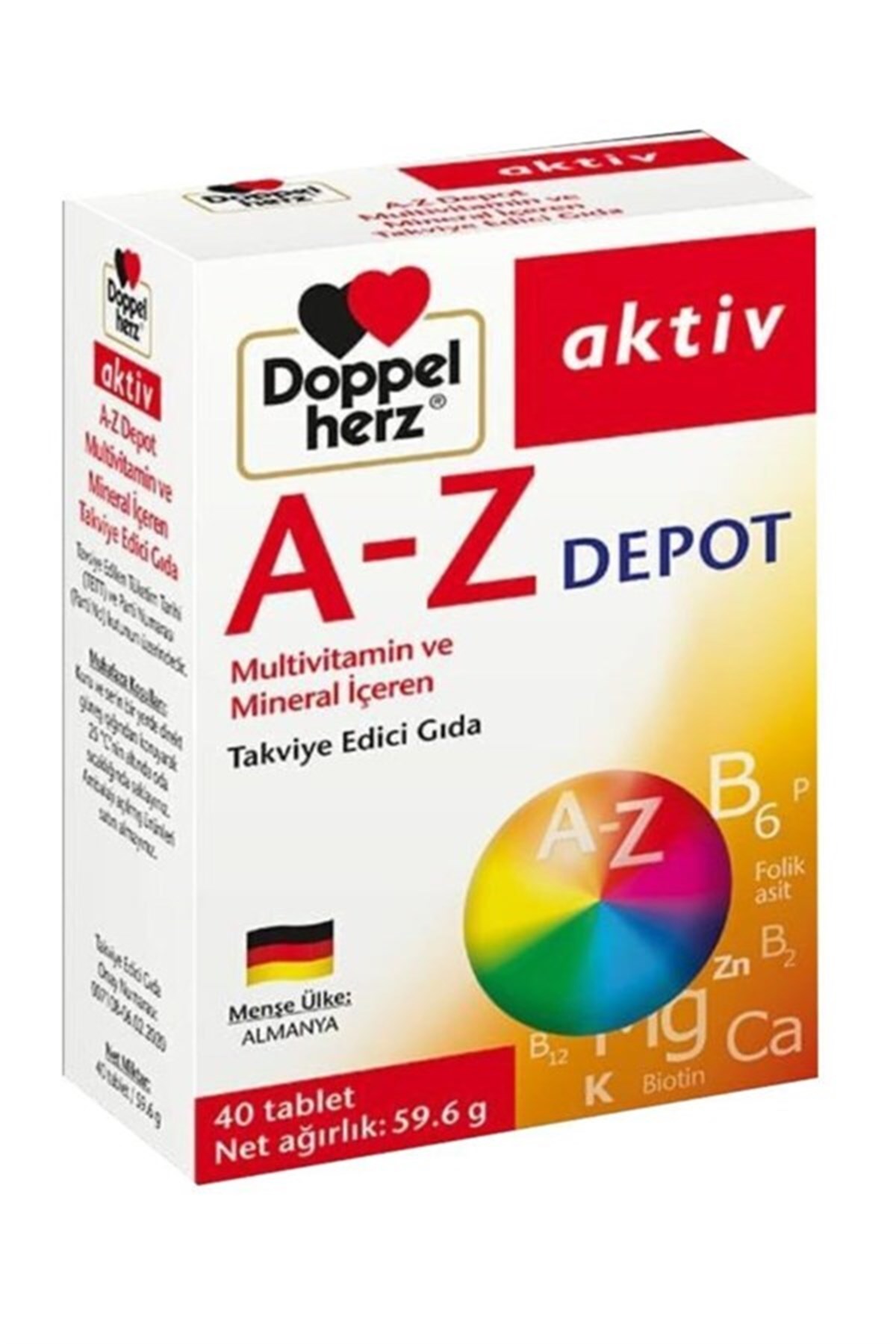Doppelherz Aktiv A-Z Depot Multivitamin 40 Tablet