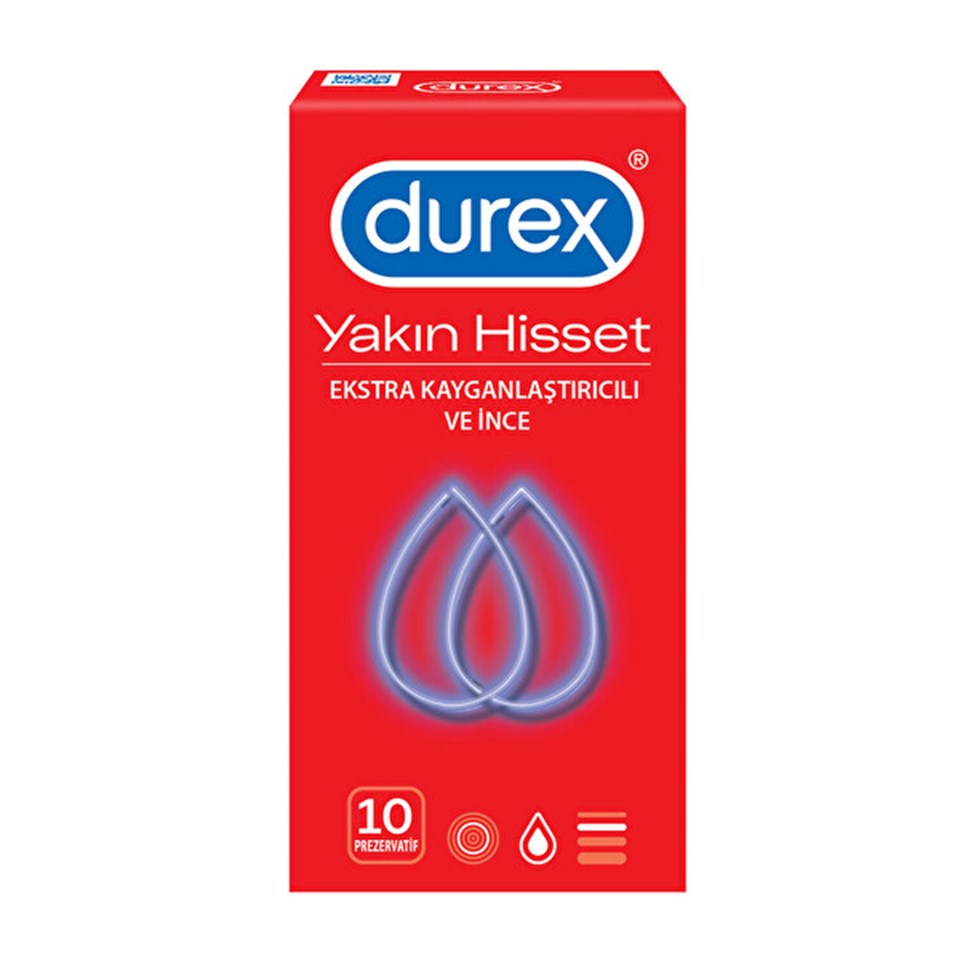 Durex Yakın Hisset 10'lu Prezervatif