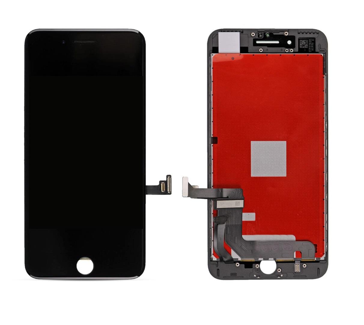 Apple iPhone 7 Plus Uyumlu Lcd Ekran Dokunmatik Siyah LW Kalite