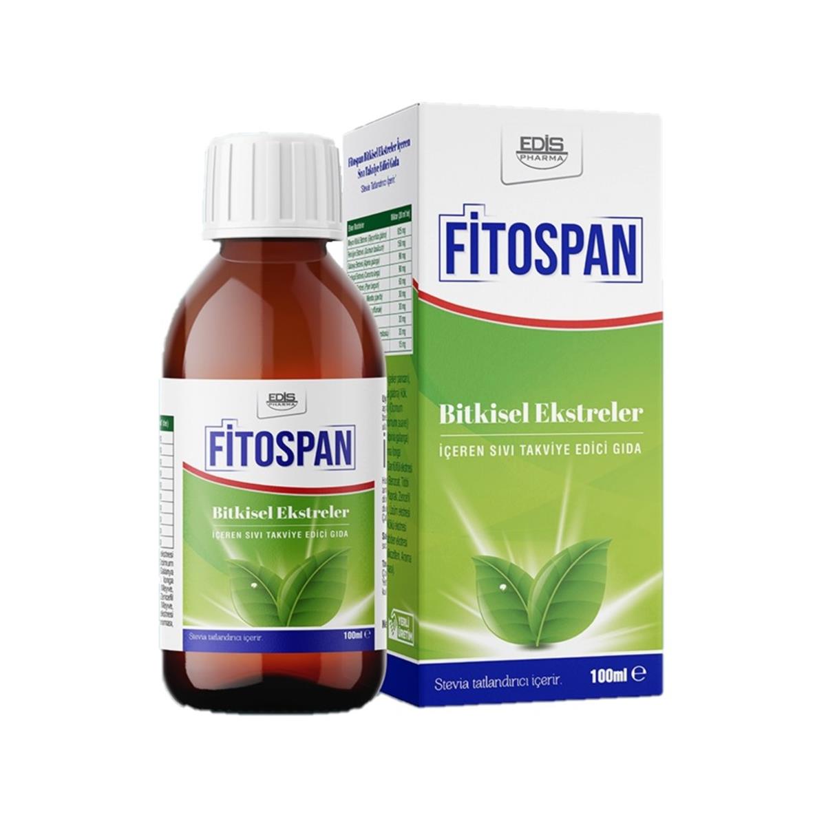 Edis Pharma Fitospan 100 ml Bitkisel Şurup