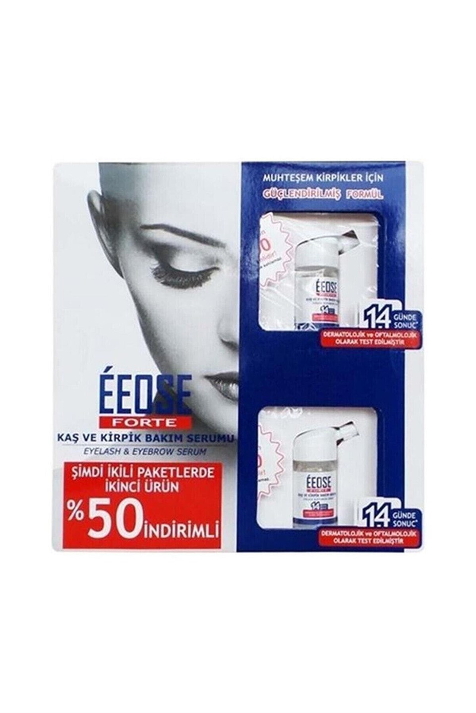 Eeose Forte Kaş Ve Kirpik Bakım Serumu 2x10 ml