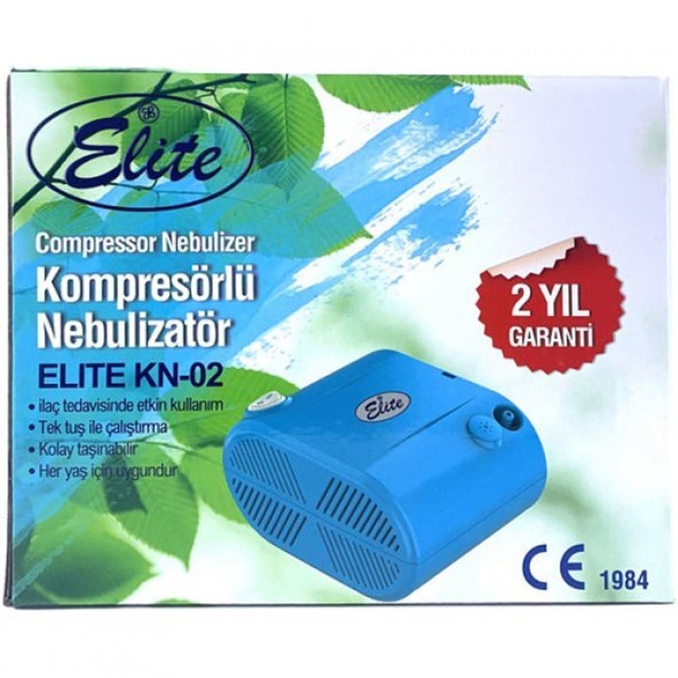 Elite KN-02 Kompresörlü Nebulizatör