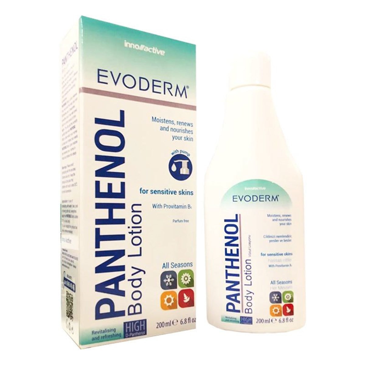 Evoderm Panthenol Vücut Losyonu 200 ml