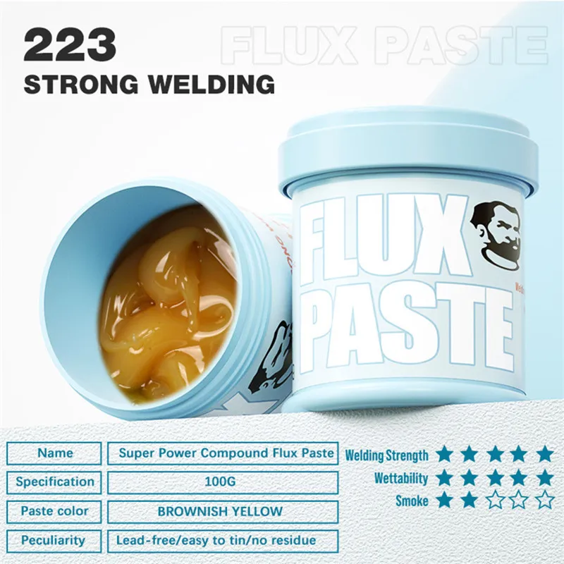 Mechanic 223 No-Clean Kurşunsuz Lehim Akısı (Mild Rosin) – 100g