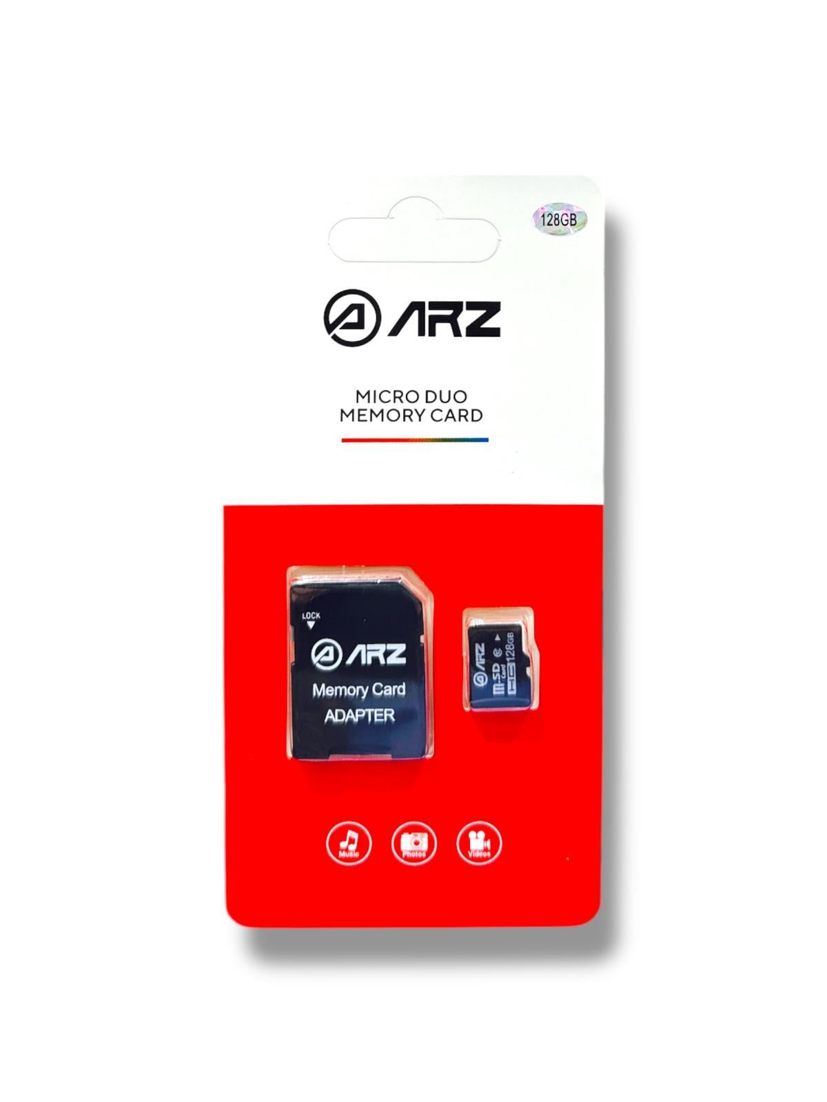 ARZ 128GB MicroSD Hafıza Kartı ve SD Adaptör