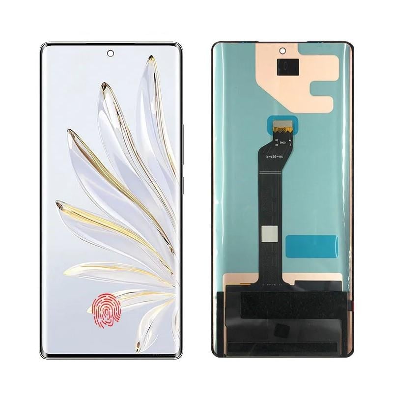 Honor 70 Uyumlu Lcd Ekran Dokunmatik Siyah Çıtasız 