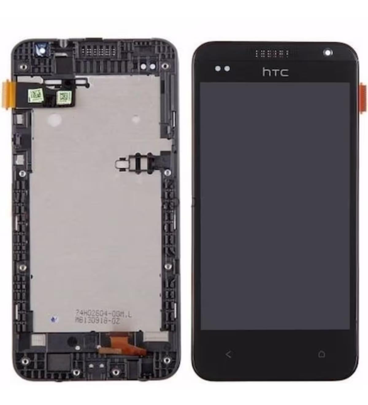 Htc Desire 300 Lcd Ekran Dokunmatik Siyah Çıtalı