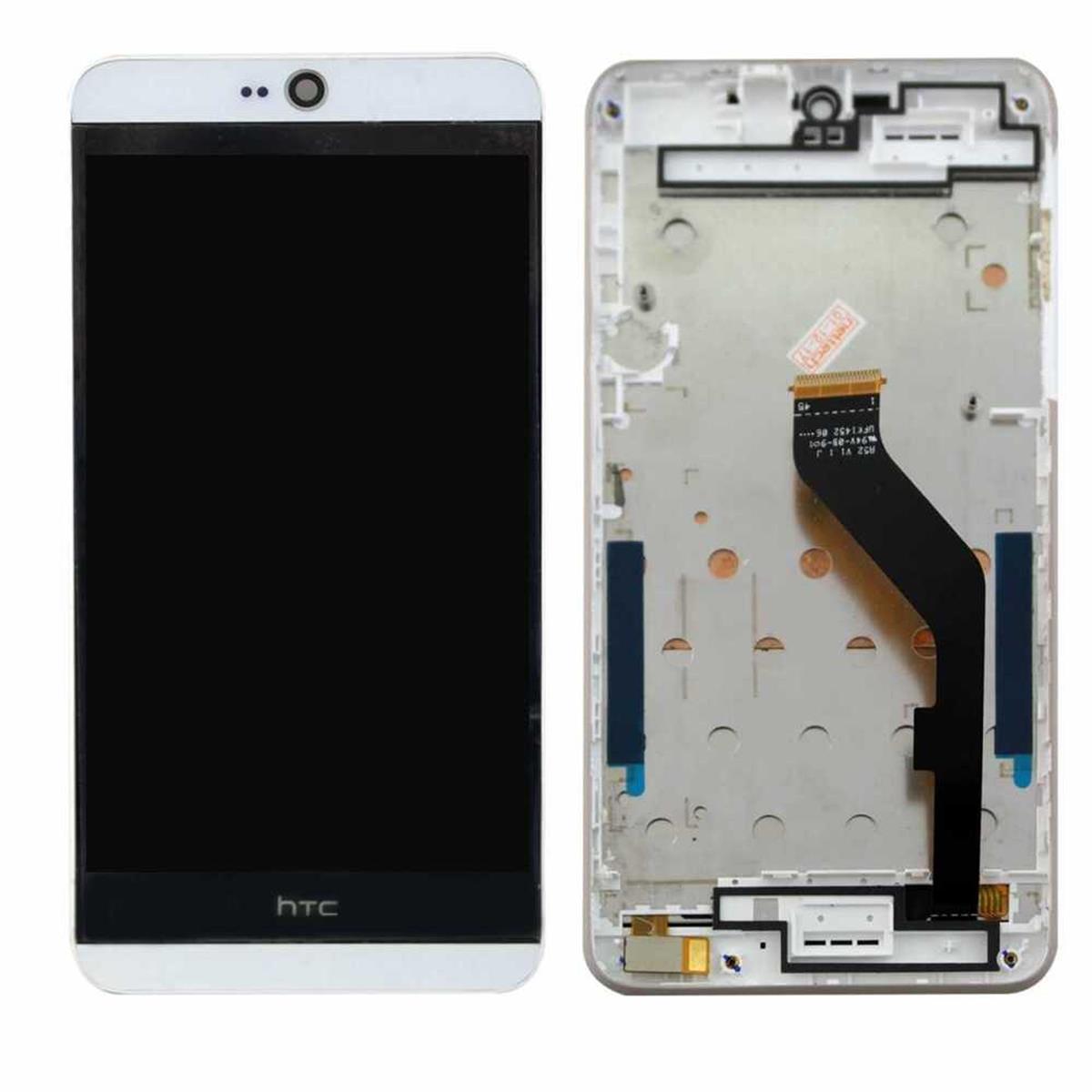 Htc Desire 826 Lcd Ekran Dokunmatik Beyaz Çıtalı