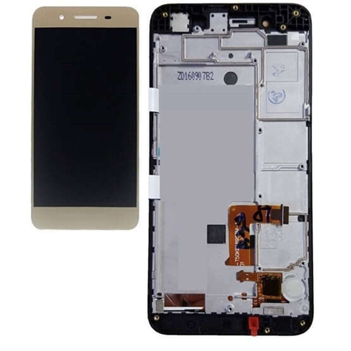 Huawei Gr3 Lcd Ekran Dokunmatik Gold Çıtalı