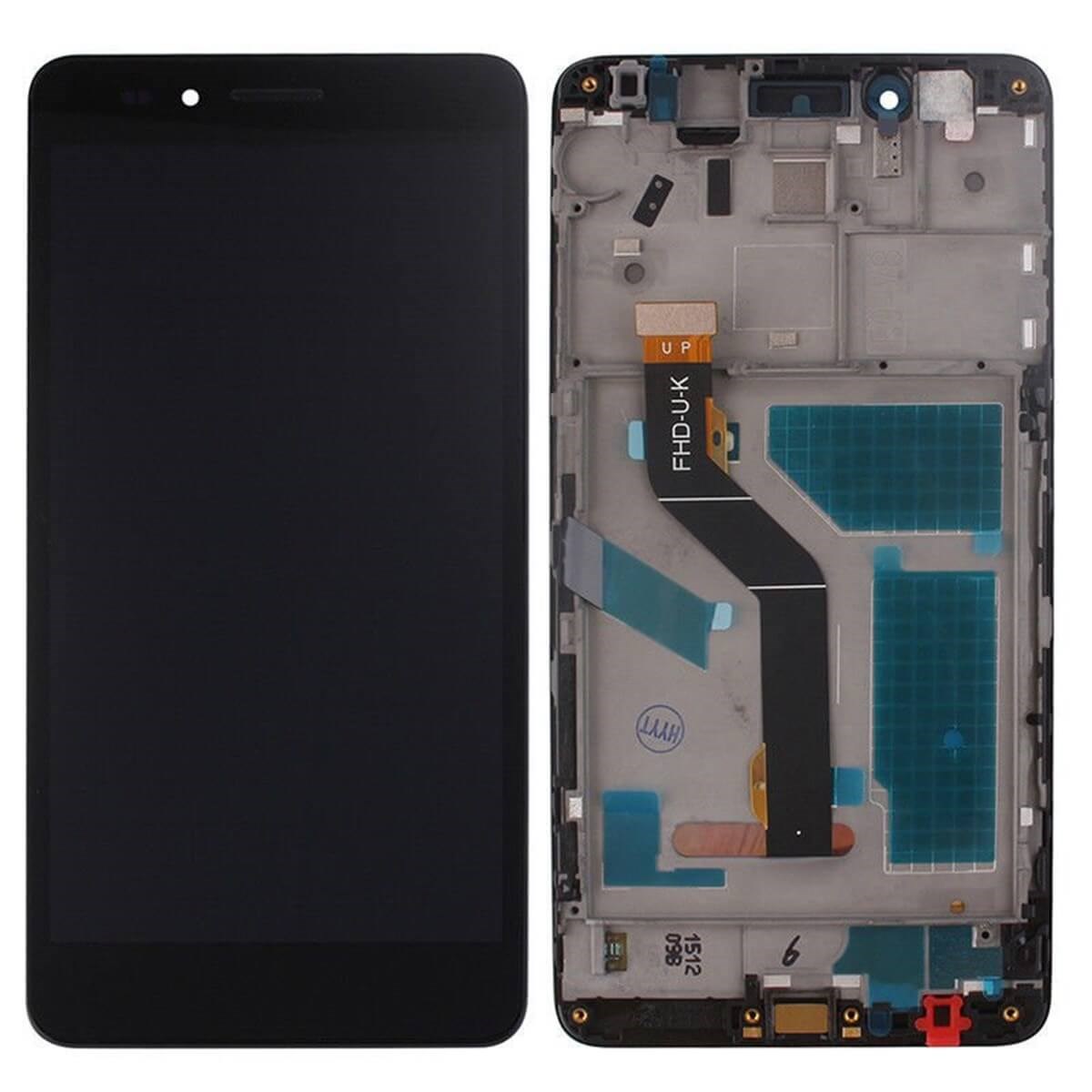 Huawei Honor 5x Lcd Ekran Dokunmatik Siyah Çıtalı