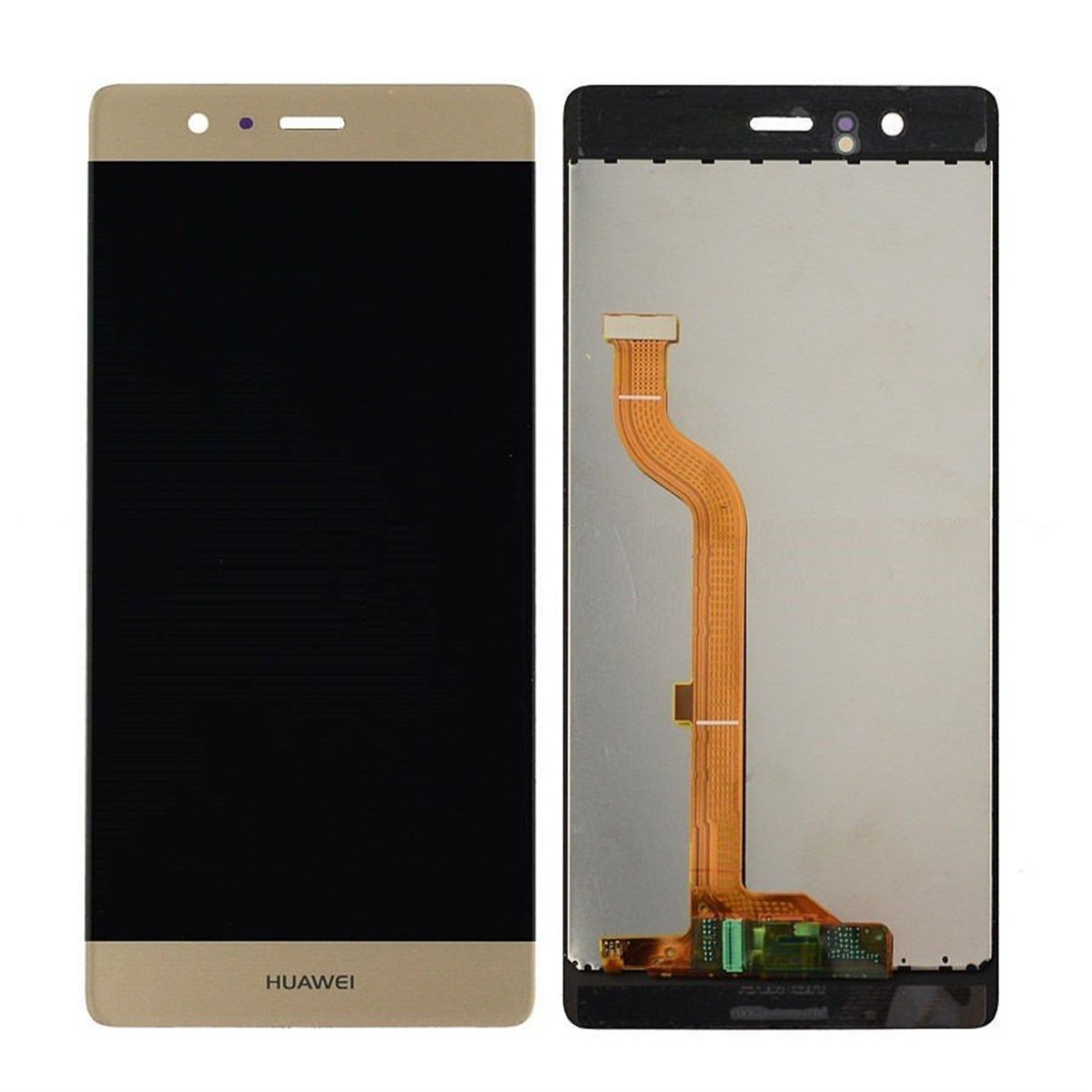Huawei P9 Lcd Ekran Dokunmatik Gold Çıtasız