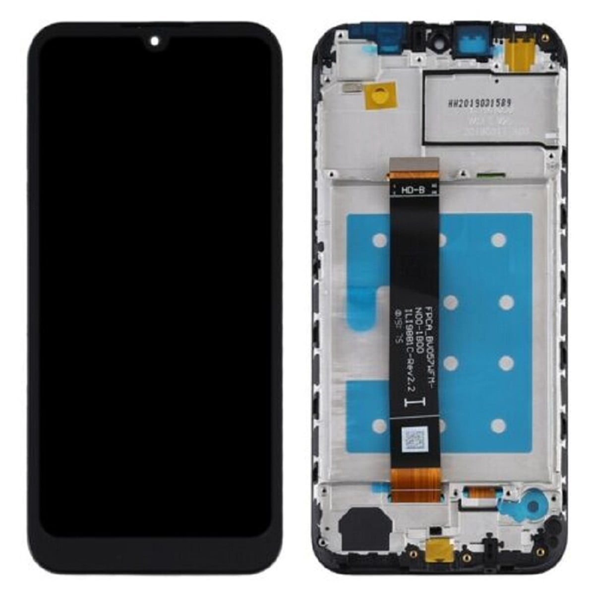 Huawei Y5 2019 Lcd Ekran Dokunmatik Siyah Çıtalı