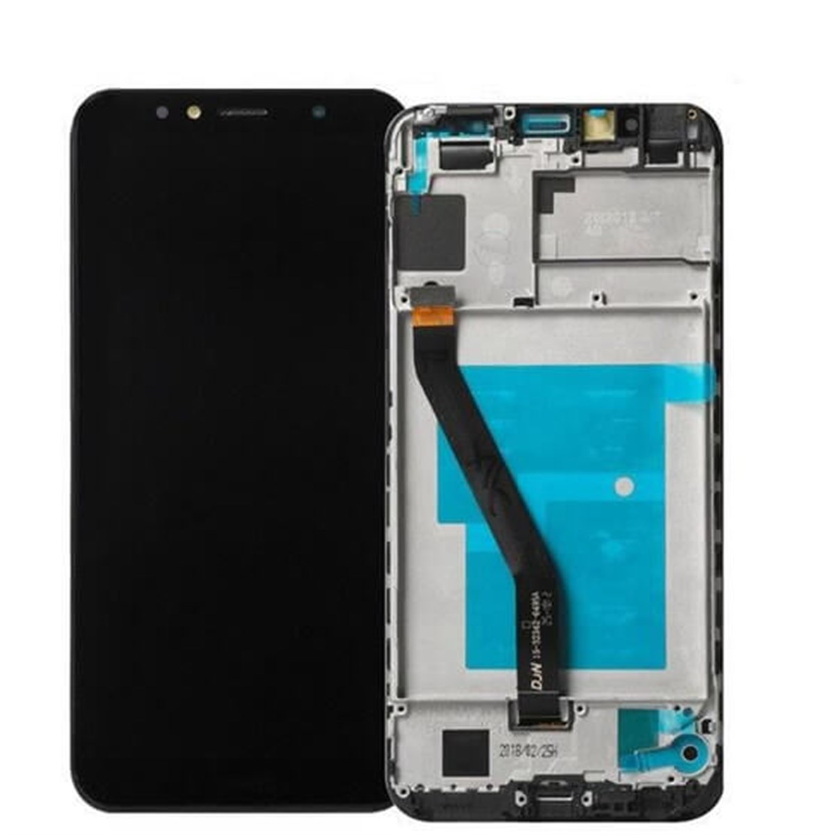 Huawei Y6 2018 Lcd Ekran Dokunmatik Siyah Çıtalı - tekyerdenal.com