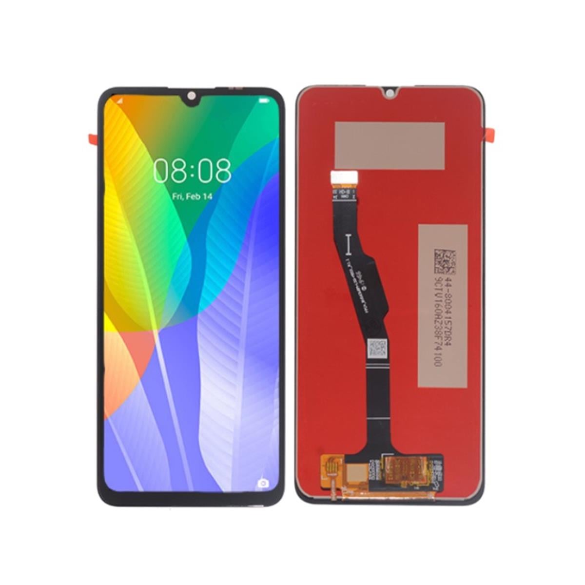 Huawei Y6p 2020 Lcd Ekran Dokunmatik Siyah Çıtasız Servis