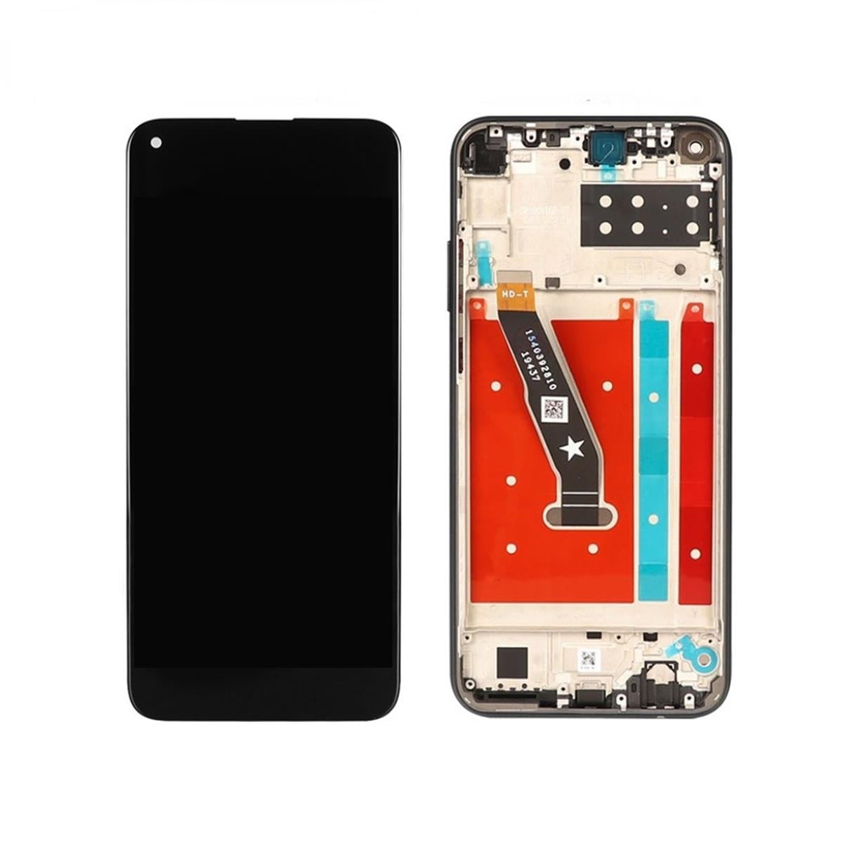 Huawei Y7p 2020 Lcd Ekran Dokunmatik Siyah Çıtalı