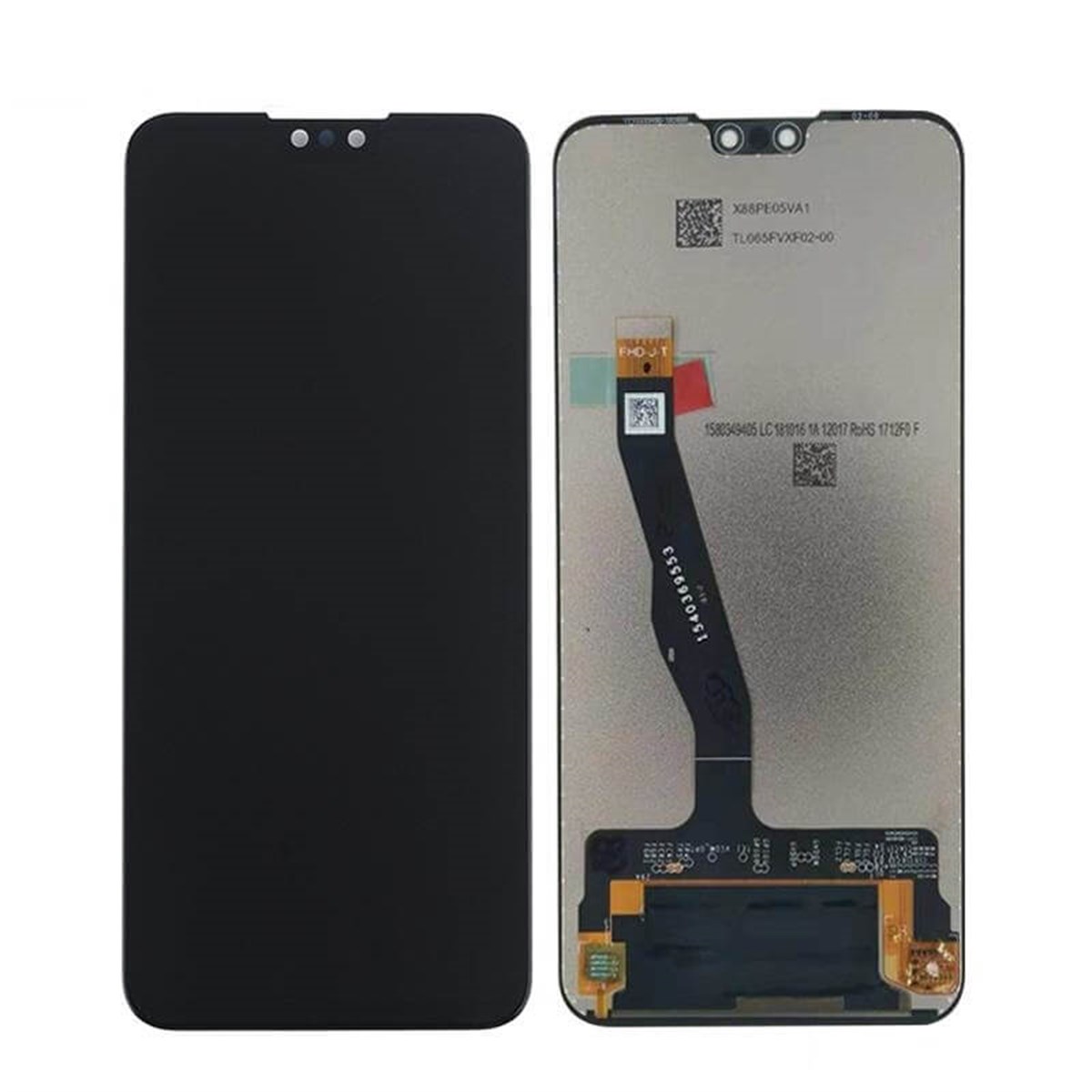 Huawei Y9 2019 Lcd Ekran Dokunmatik Siyah Çıtasız