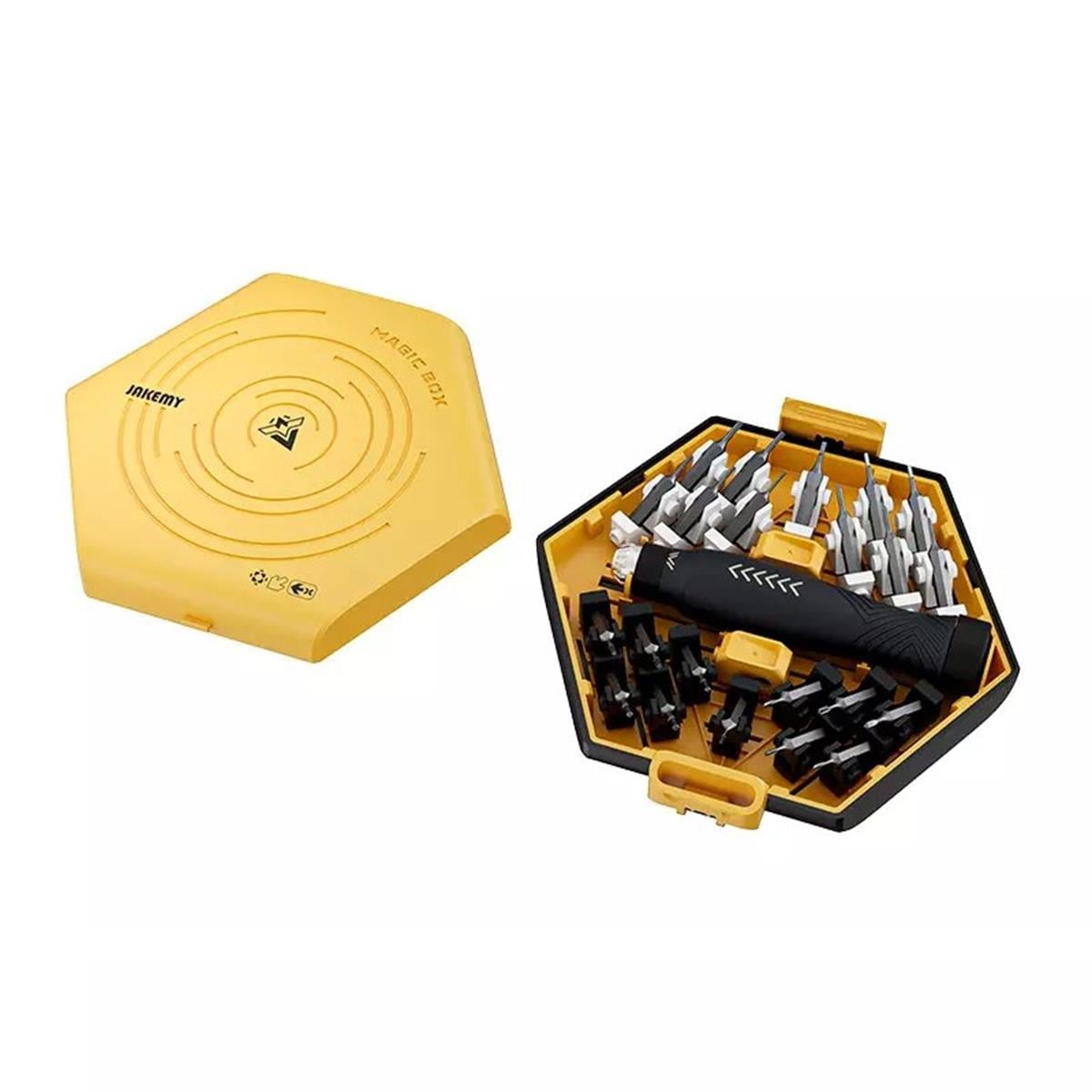 Jakemy JM-8185 25 Parça Çok İşlevli Tornavida Seti