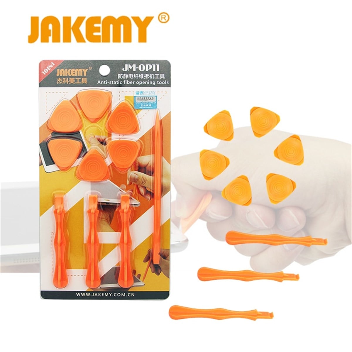 Jakemy JM-OP11 Fiber Tablet Telefon Açma Aparatı Seti