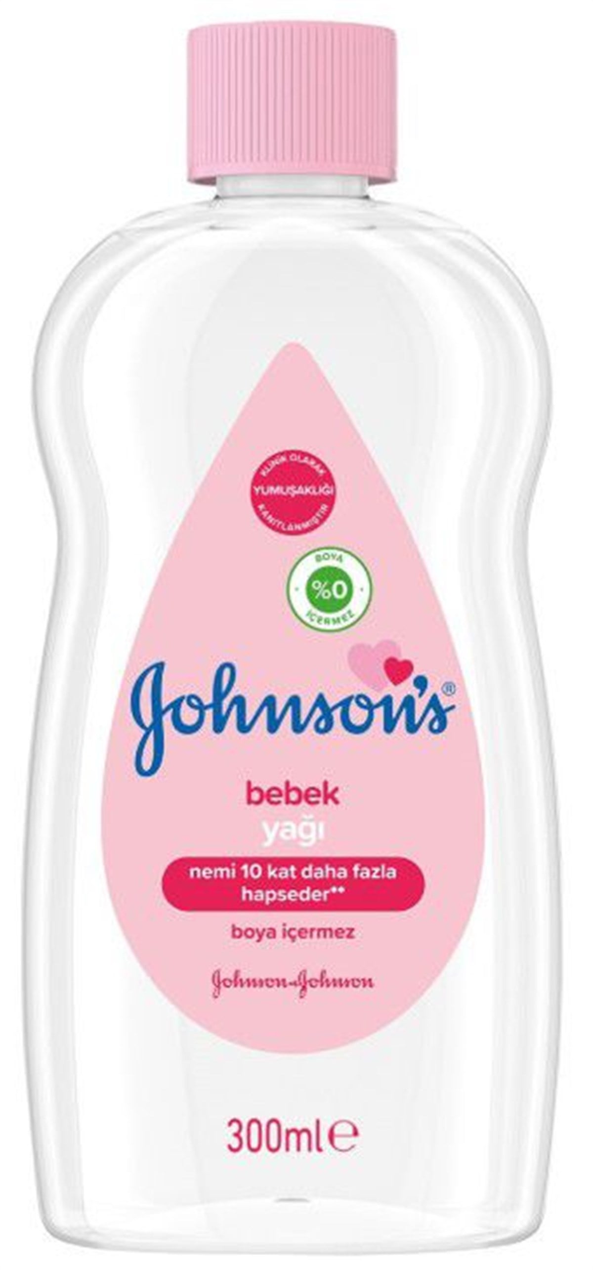 Johnson's Baby Nemlendirici Bebek Yağı 300 ml