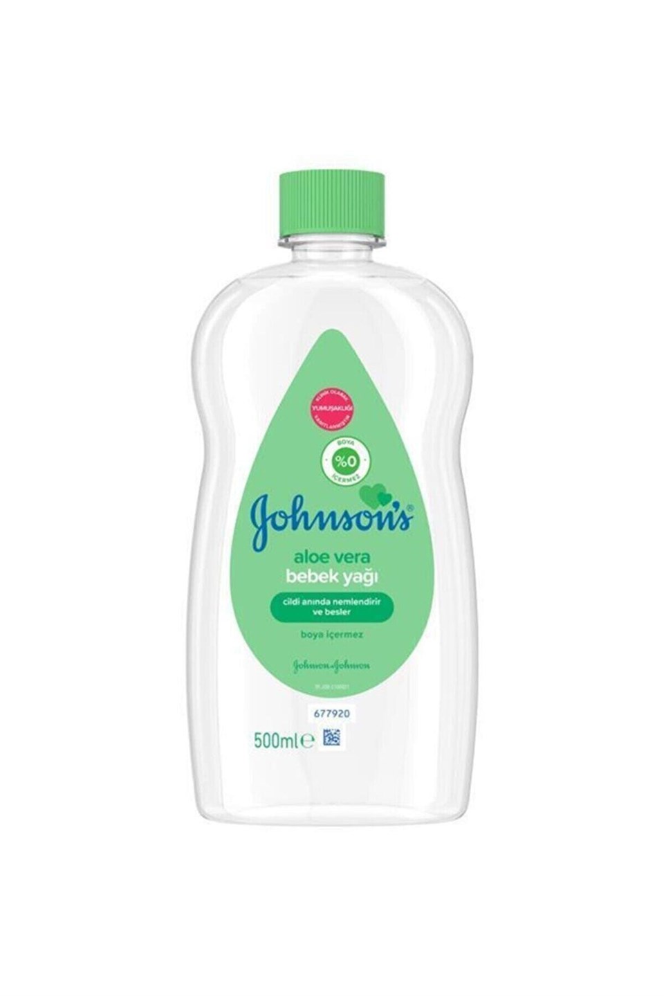 Johnson's Baby Oil Aloe Vera Bebe Yağı 500 ml