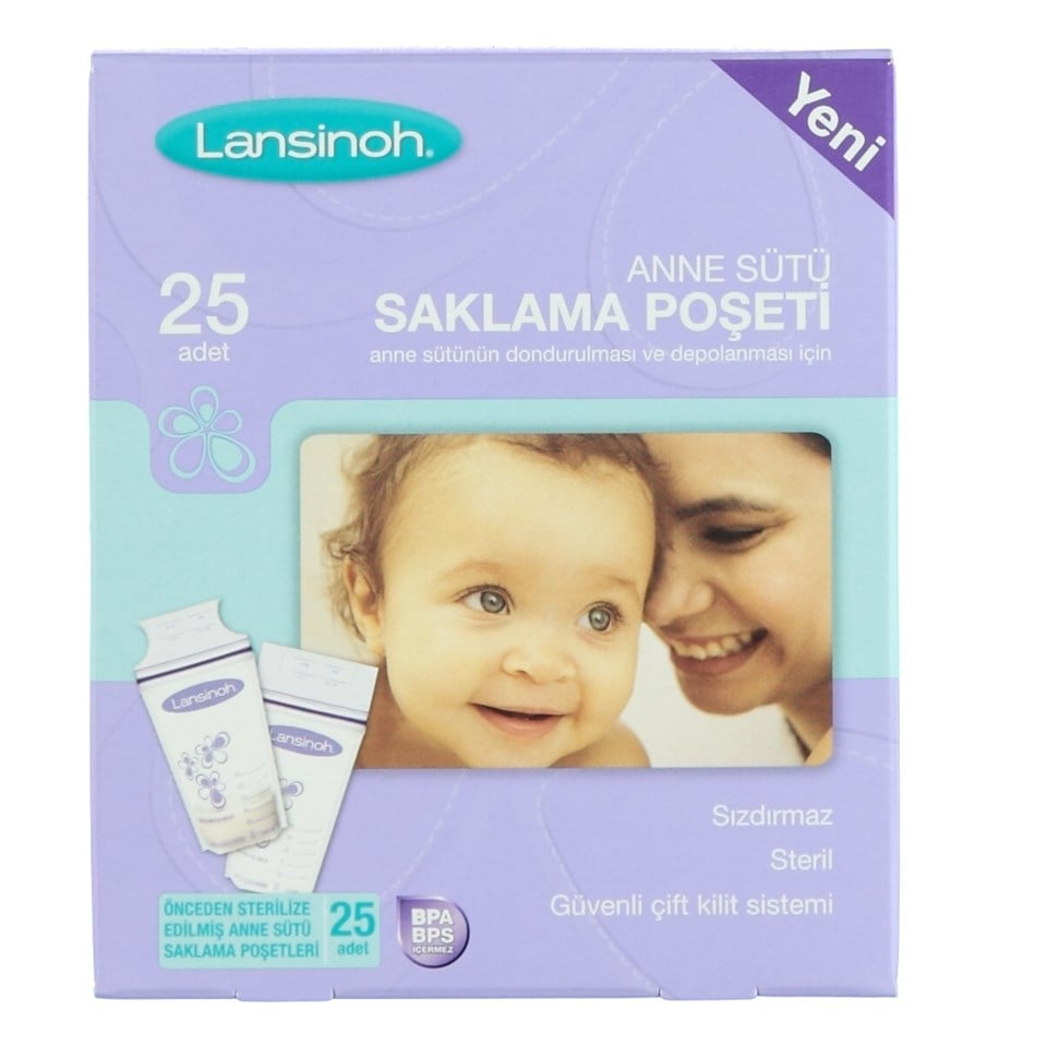 Lansinoh Süt Saklama Poşeti 25'li
