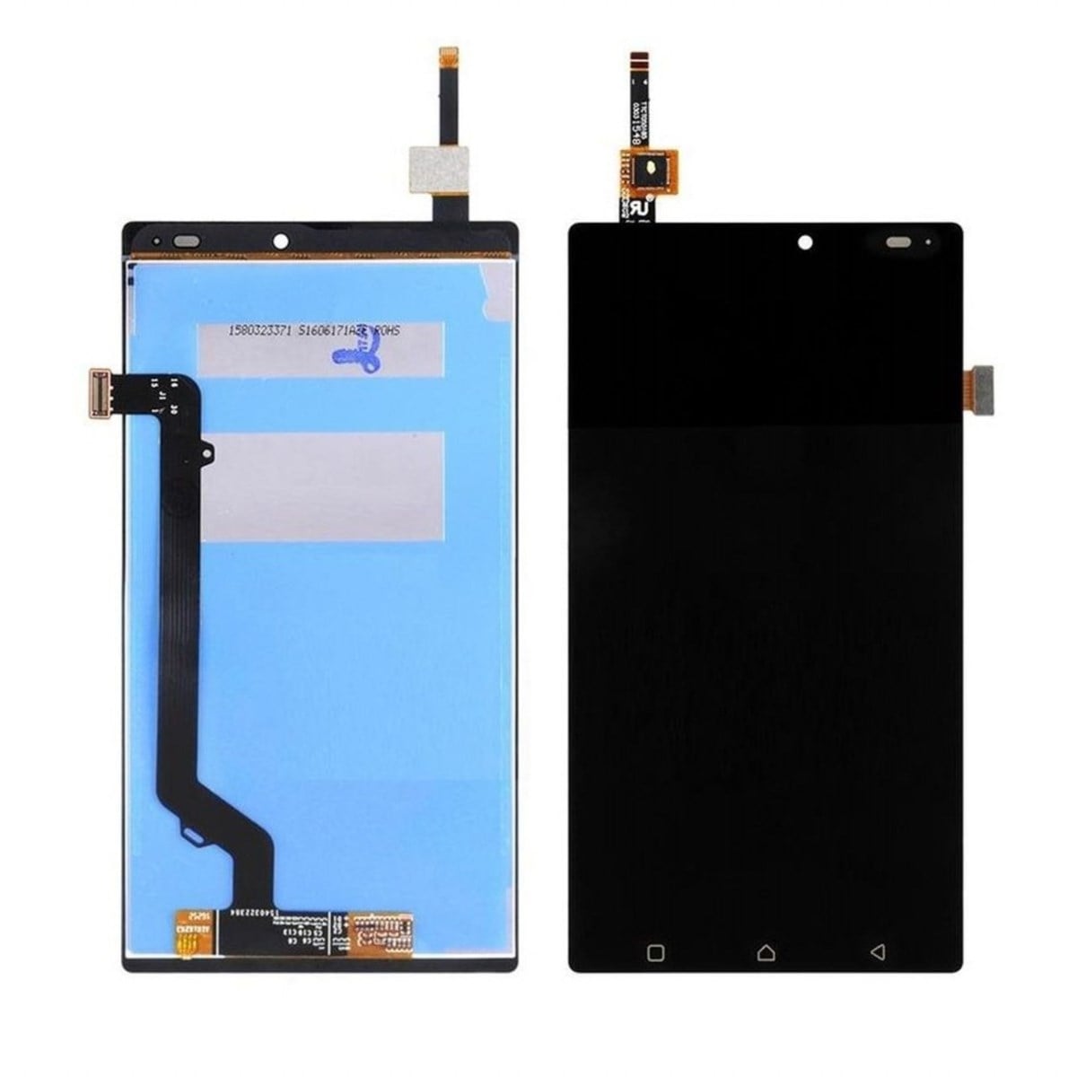 Lenovo K4 Note A7010 Lcd Ekran Dokunmatik Siyah Çıtasız
