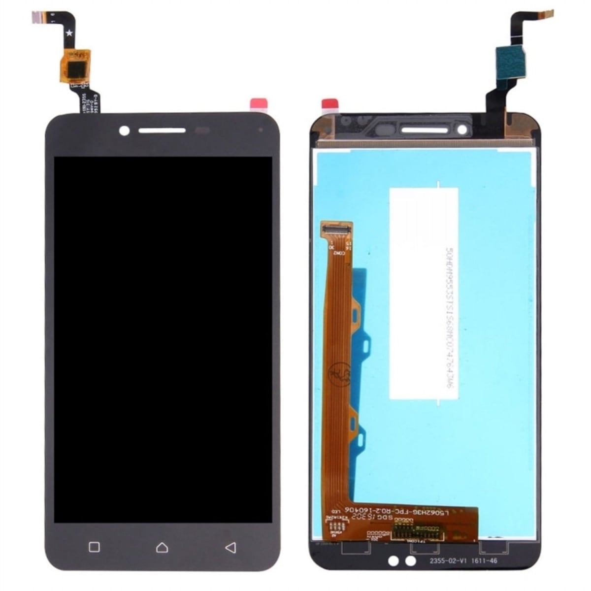 Lenovo K5 A6020a41 Lcd Ekran Dokunmatik Siyah Çıtasız