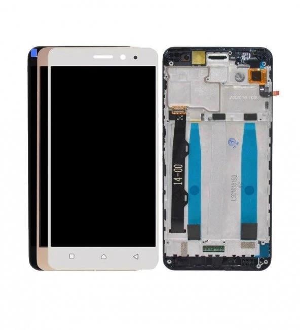 Lenovo K6 Lcd Ekran Dokunmatik Gold Çıtalı