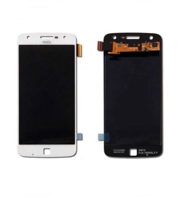 Lenovo Motorola Moto Z Play Lcd Ekran Dokunmatik Beyaz Çıtasız
