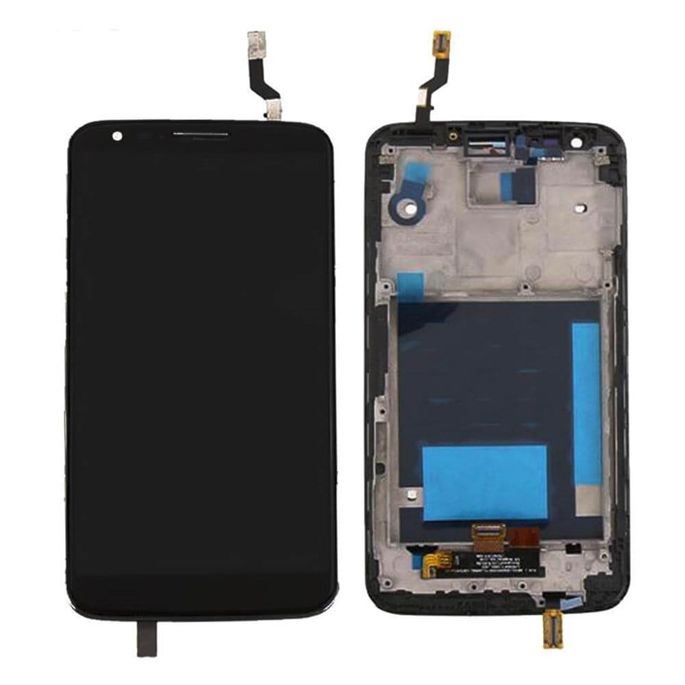 Lg G2 D802 Lcd Ekran Dokunmatik Siyah Çıtalı