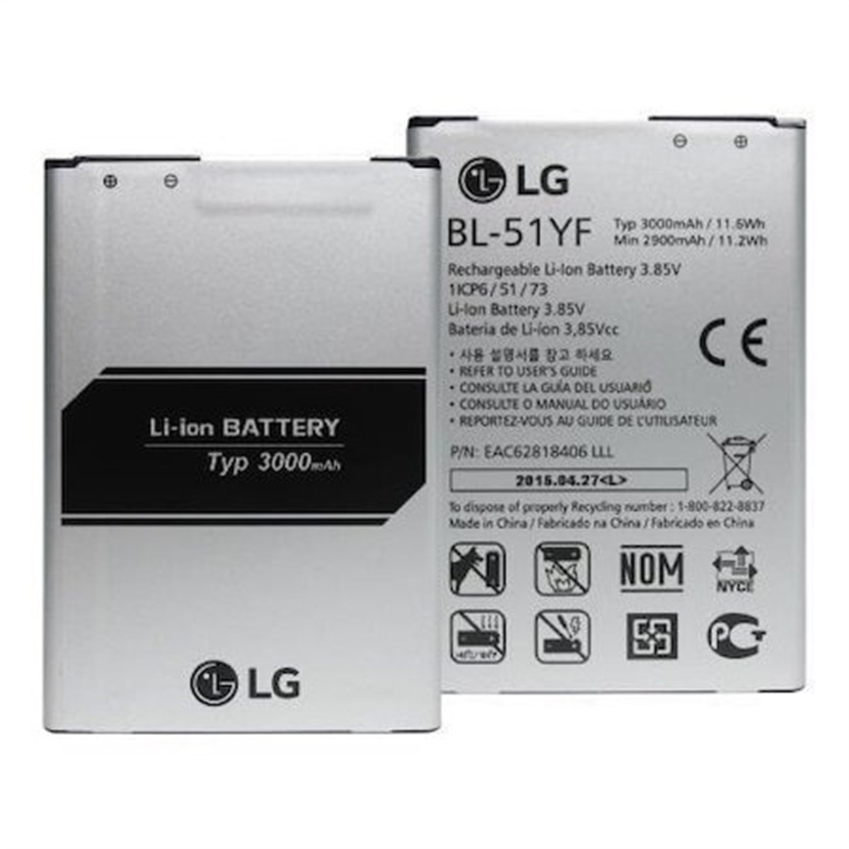 Lg G4 H815 Batarya Pil BL51YF