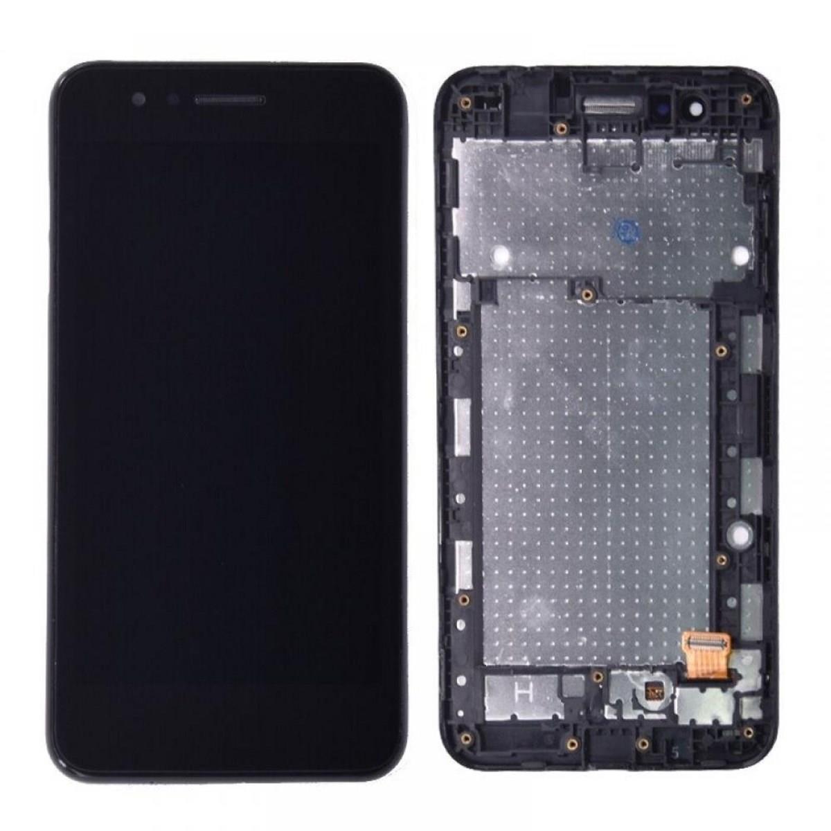 Lg K9 Lmx210 Lcd Ekran Dokunmatik Siyah Çıtalı