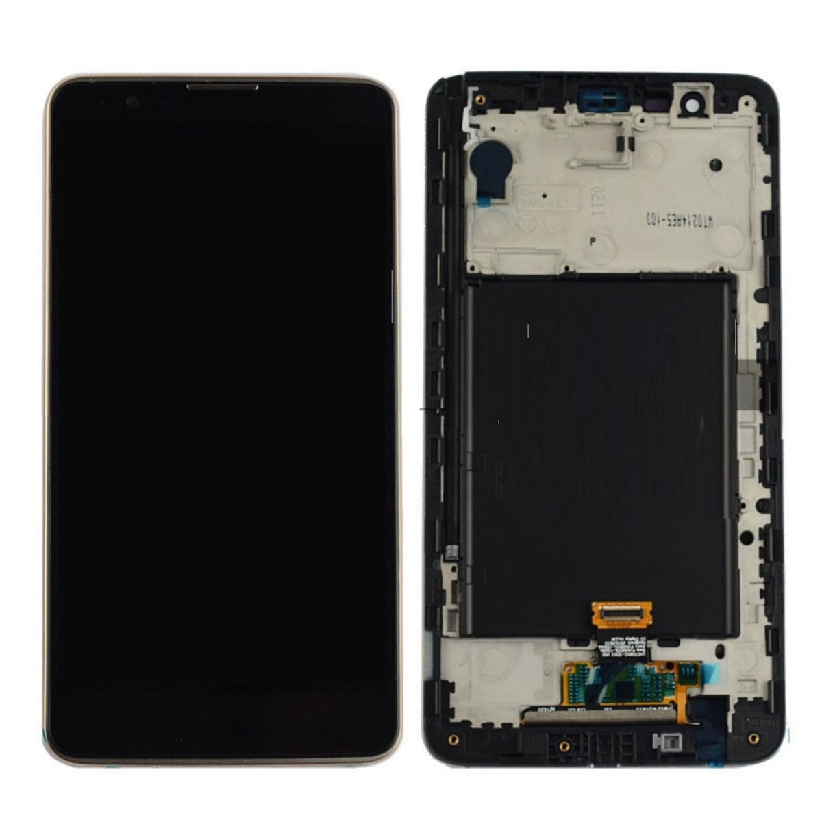 Lg Stylus 2 K520 Lcd Ekran Dokunmatik Gold Çıtalı