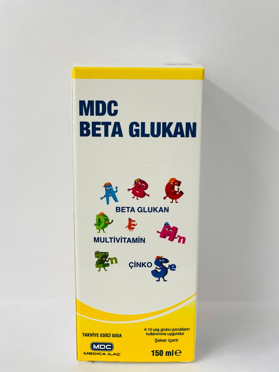 MDC Beta Glukan Multivitamin Çinko 150 ml