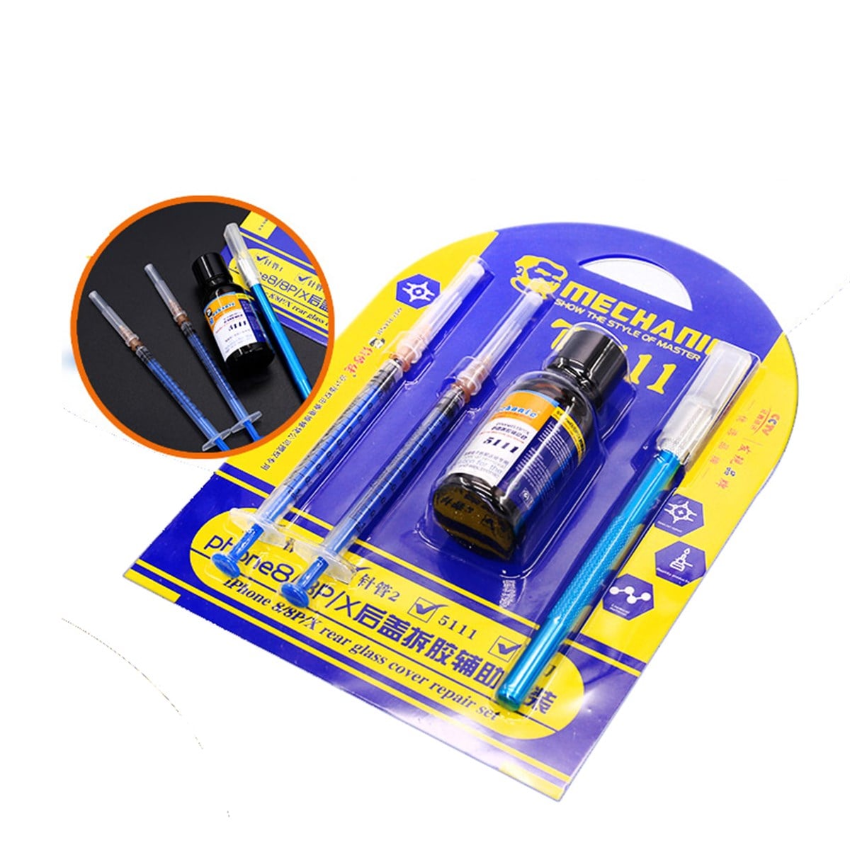 MECHANİC T5111 İphone X 8G 8 Plus Kapak Ayırma Seti