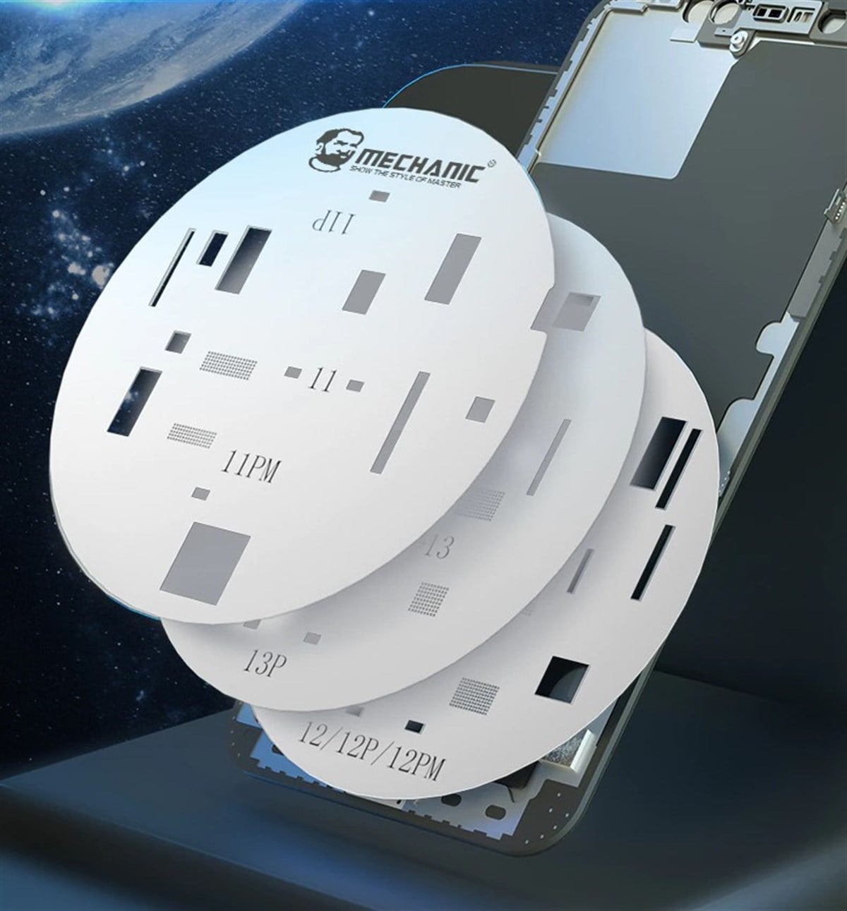 Mechanic UFO Lcd Ekran Entegre Kalıbı İphone 11/11Pro/11Pro Max