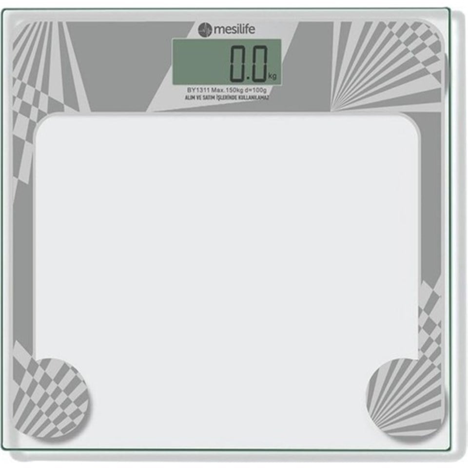 Mesilife By1311 Dijital Banyo Baskülü 150 kg Kapasiteli