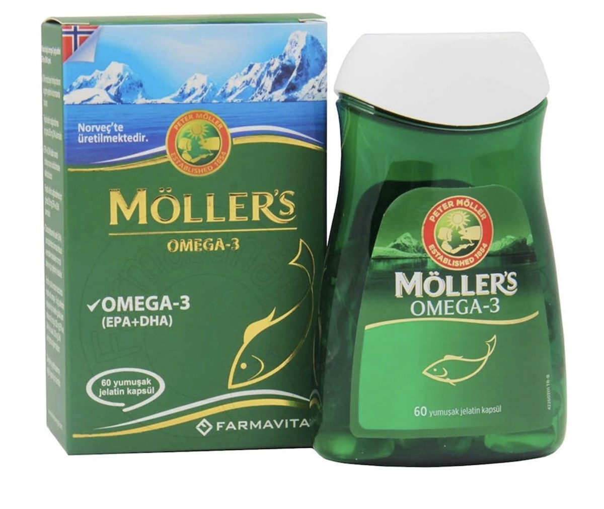 Möller's Omega 3 60 Kapsül