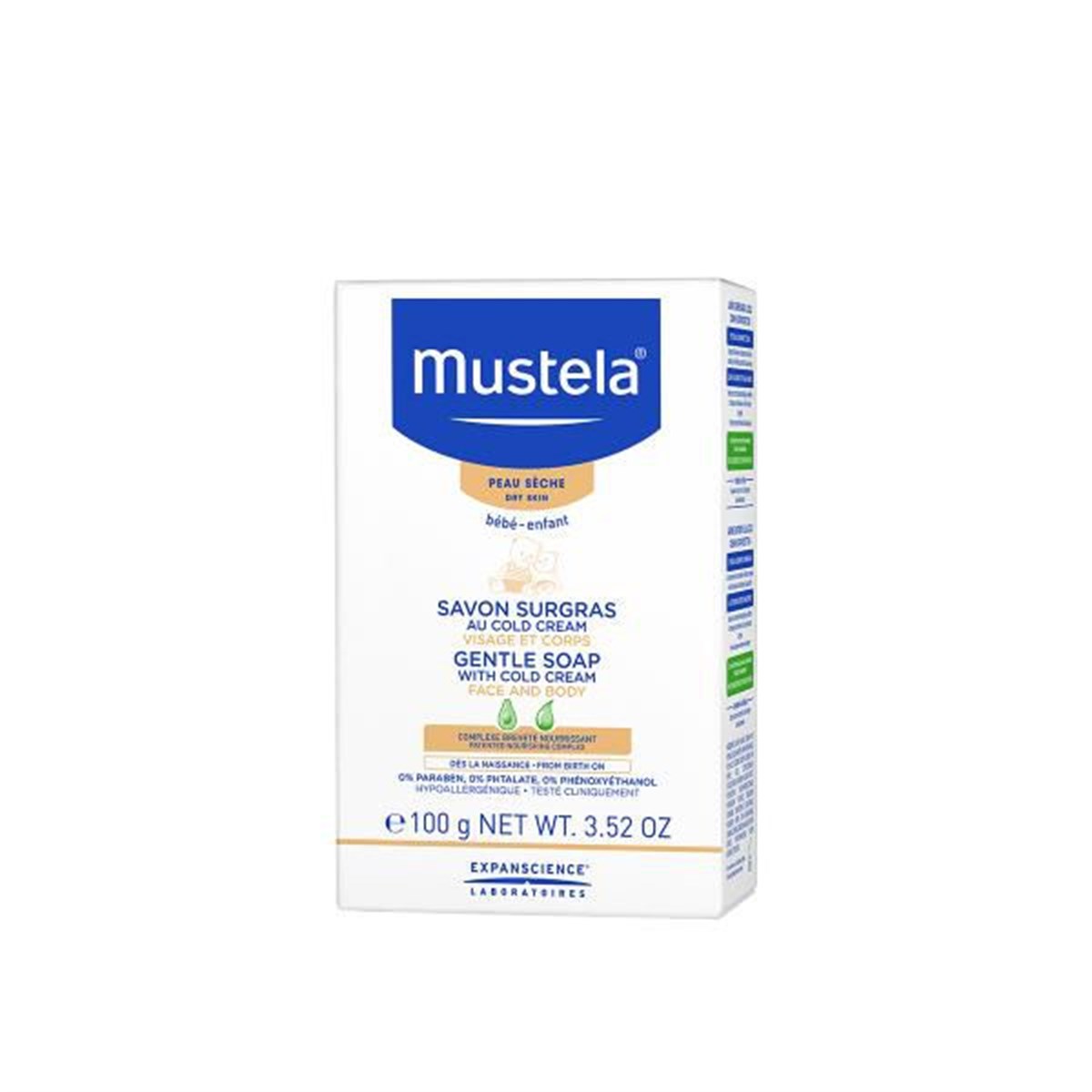 Mustela Cold Krem İçeren Sabun 100 gr