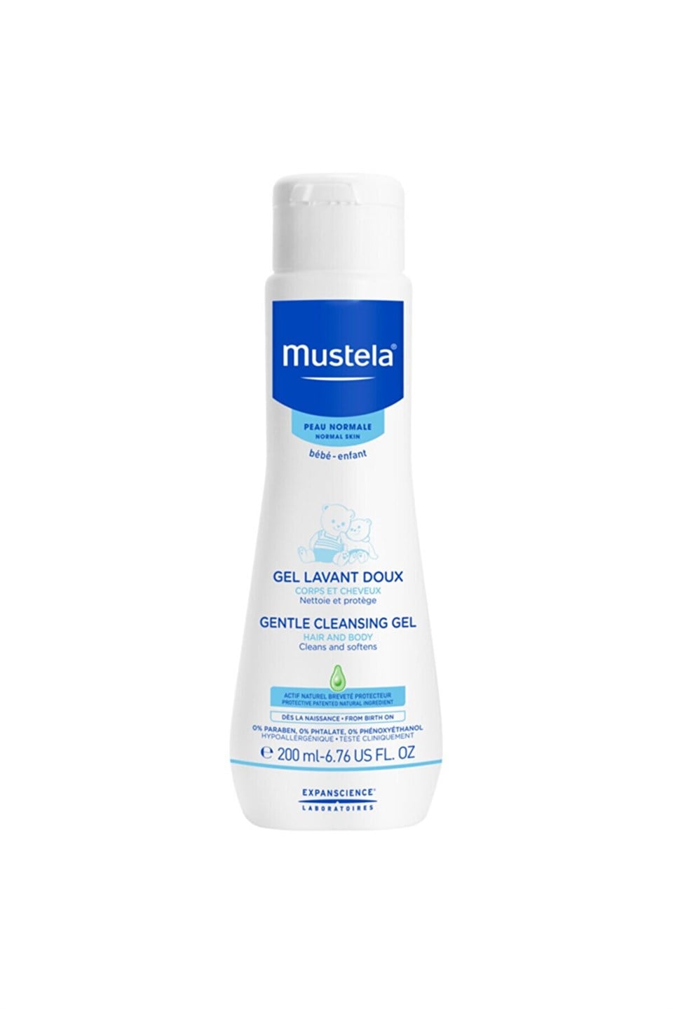 Mustela Gentle Cleansıng Gel Saç Ve Vücut Şampuanı 200 ml 