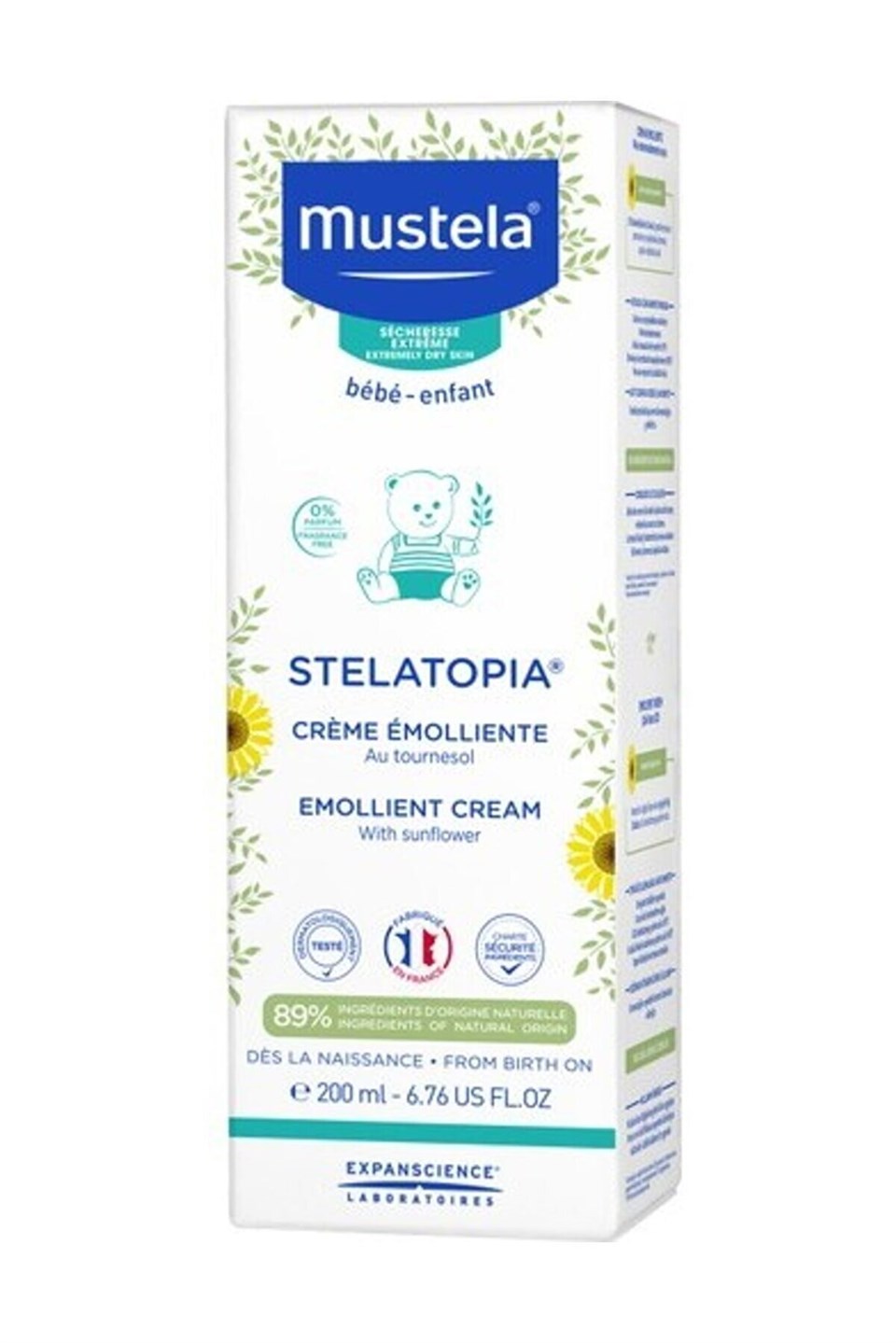 Mustela Stelatopia Emollient Cream 200 ml 
