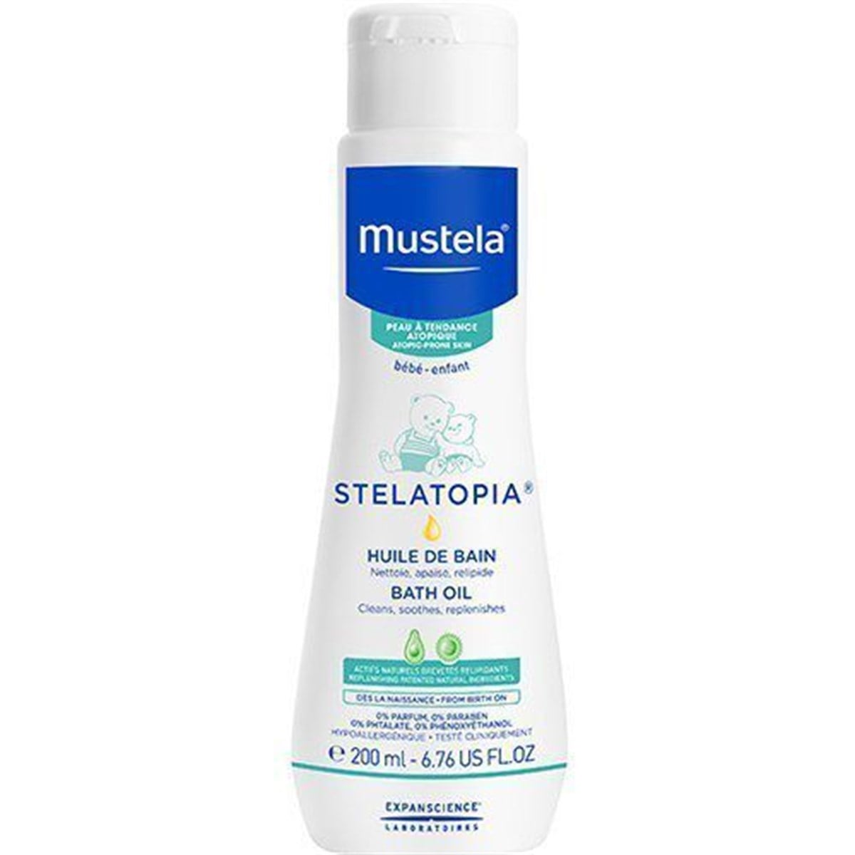 Mustela Stelatopia Huile de Bain 200 ml - Çok Kuru Ciltlere Özel Banyo Yağı