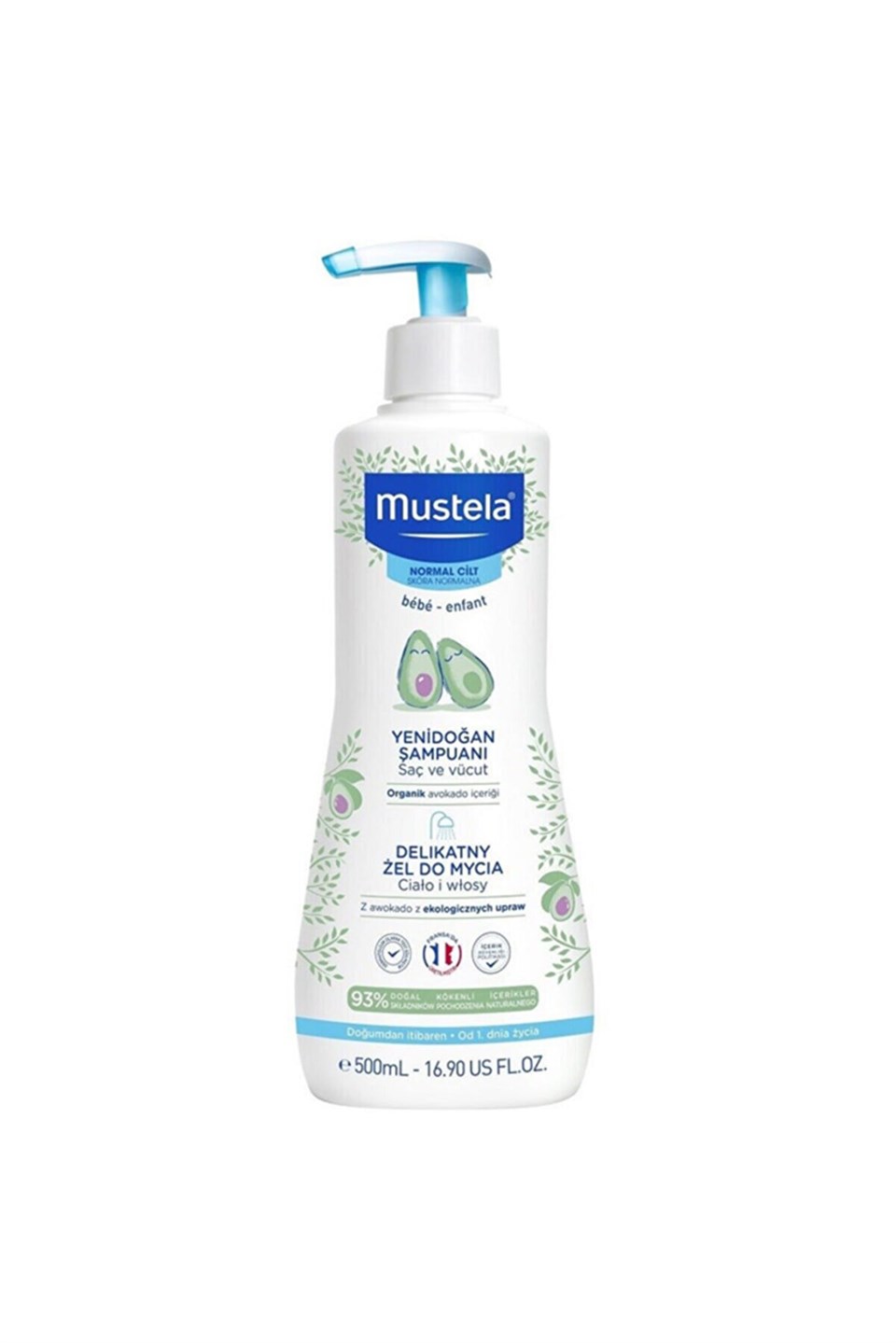 Mustela Yenidoğan Şampuan 500 ml