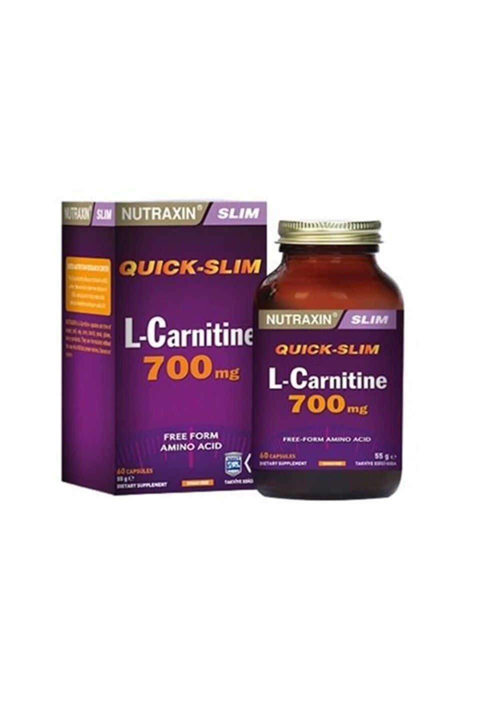 Nutraxin L-Carnitine 60 Kapsül