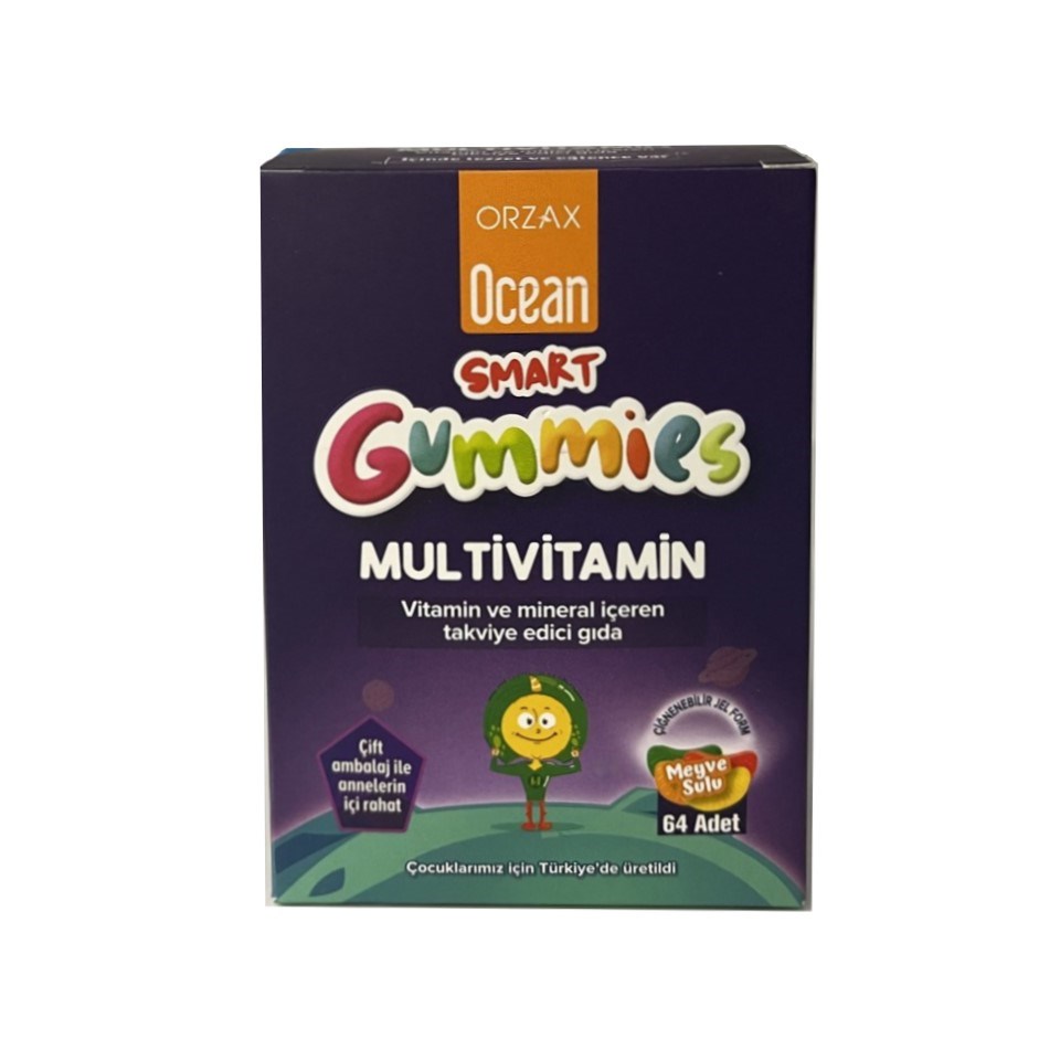 Ocean Smart Gummies Multivitamin 64'lü