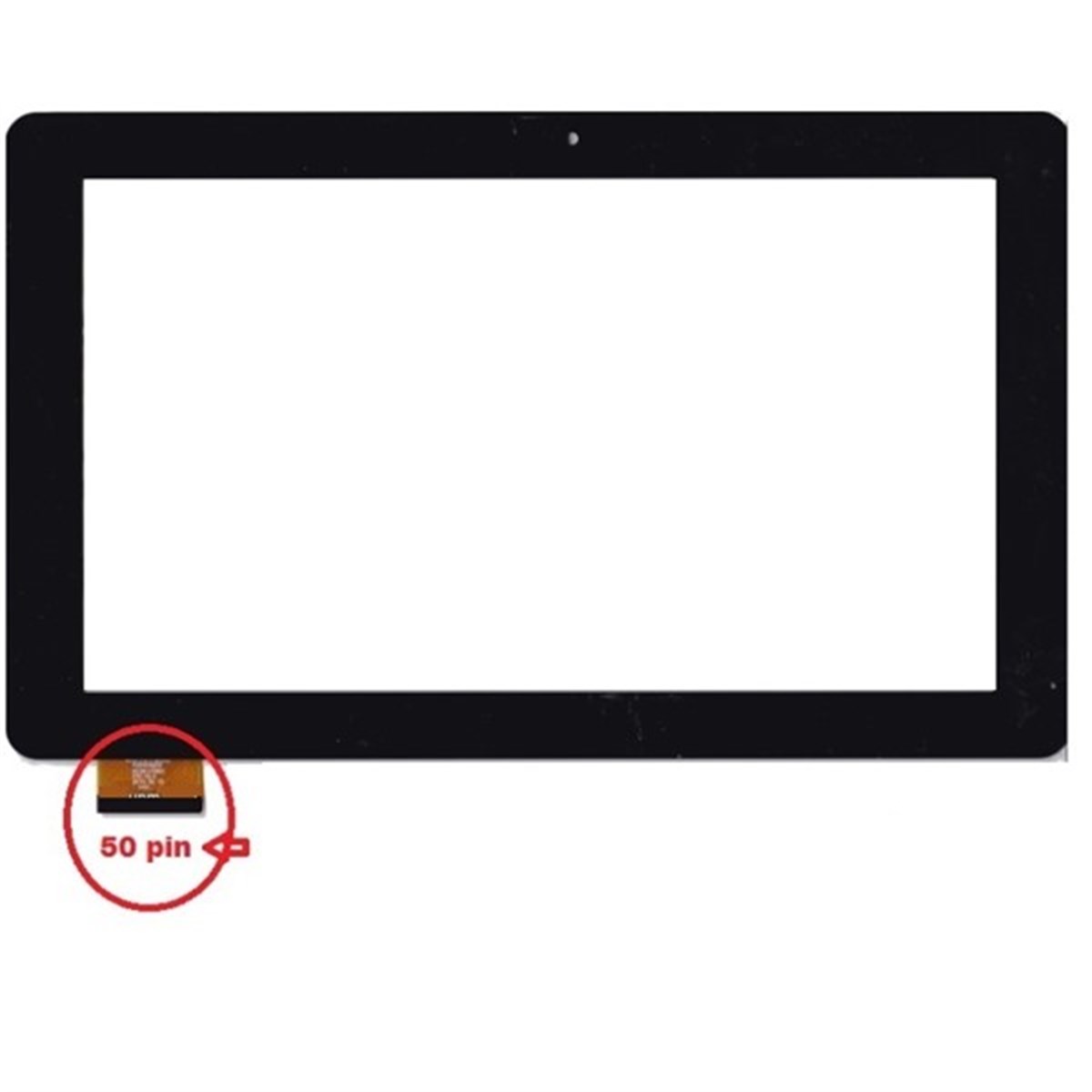 Odys Space 10 Plus 3G Dokunmatik 50 Pin Siyah