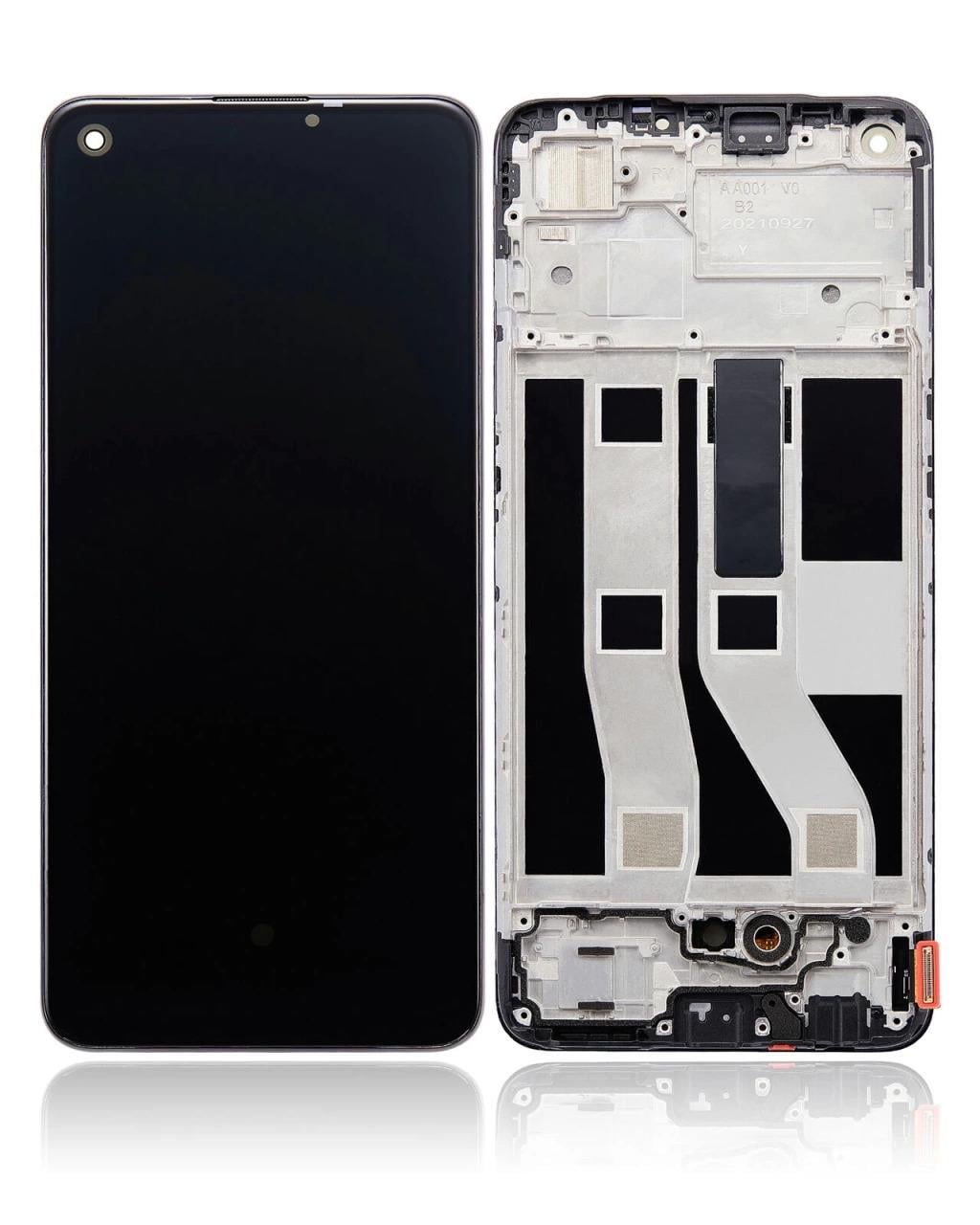 Oppo A74 4g Lcd Ekran Dokunmatik Siyah TFT Çıtalı